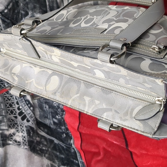 Coach Optic gray tote - Picture 14 of 16